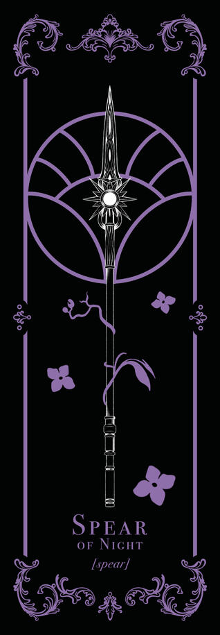 "Spear of Night" Baldur's Gate 3, Bookmark, 09/03/24