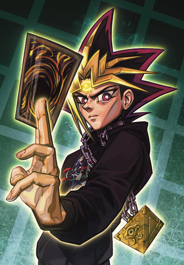 "YU-GI-OH: Comeback Exclusive" Shonen Jump parody magazine cover art for COMIC KEI, 07/11/25