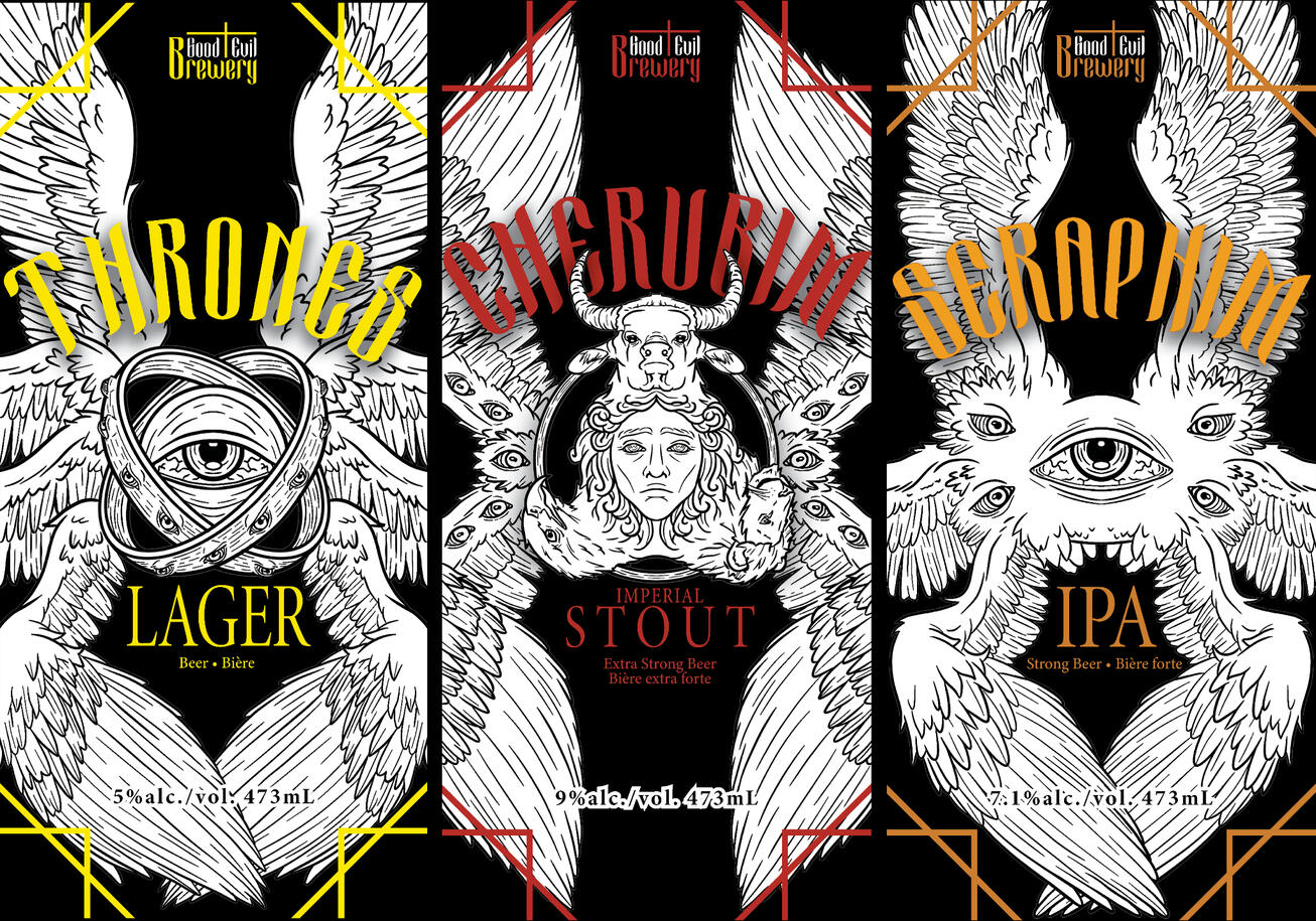 Alcohol Can Series for class assignment, 01/27/24