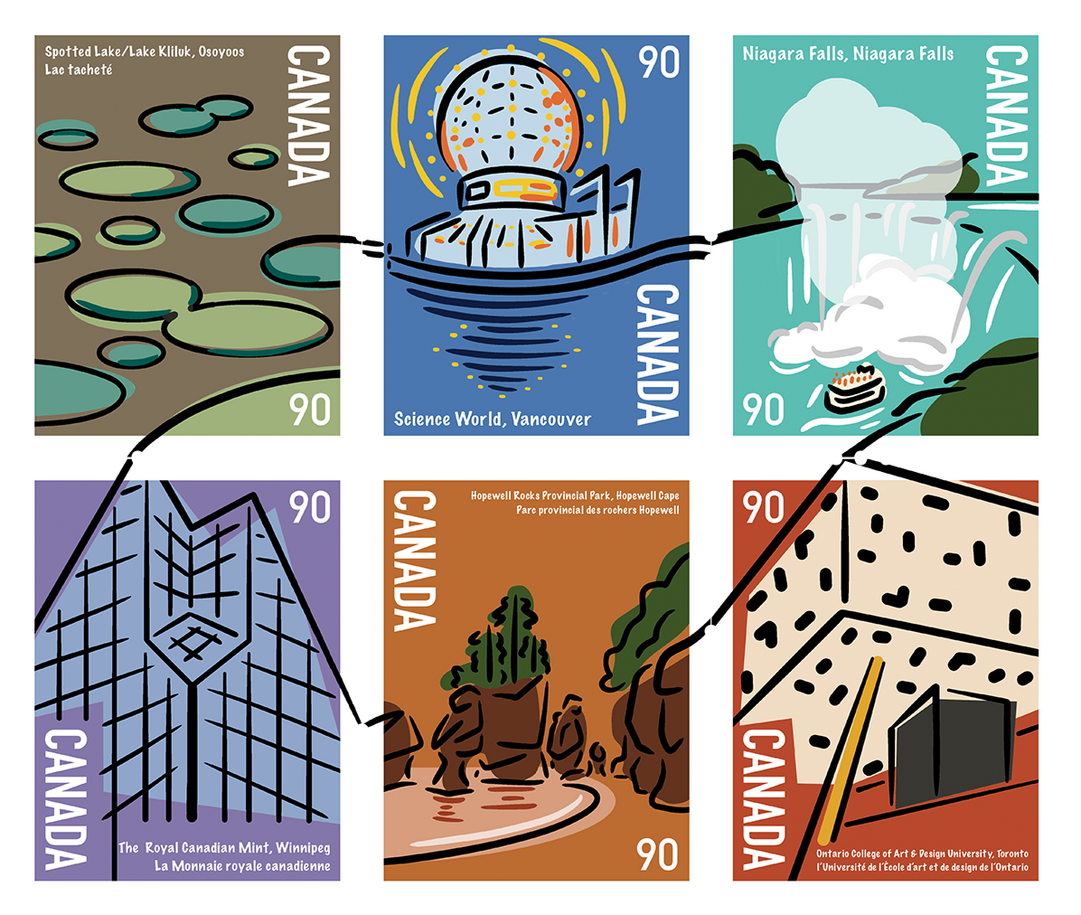 Canadian Stamp Series for class assignment, 10/31/23