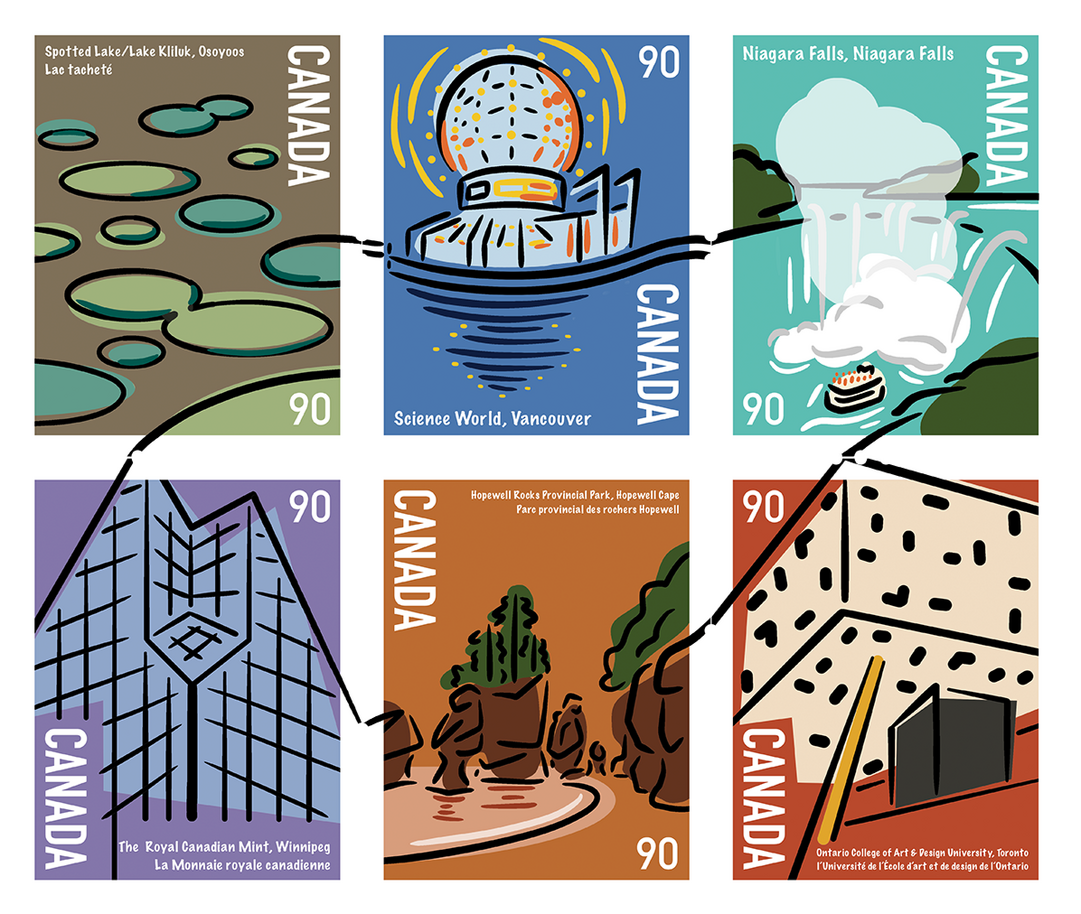 Canadian Stamp Series for class assignment, 10/31/23