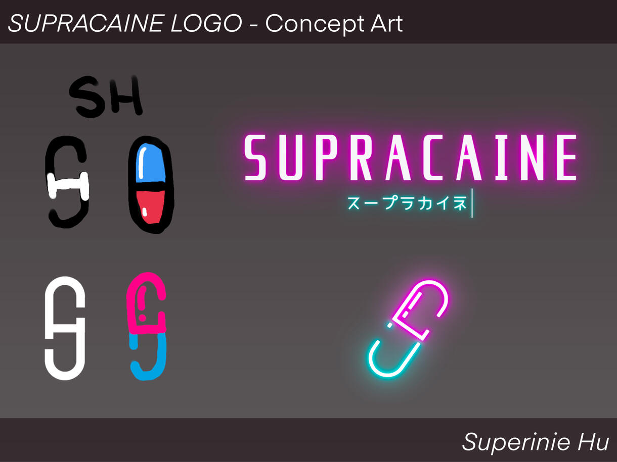 "SUPRACAINE" Concept Art for personal use, circa. 2022
