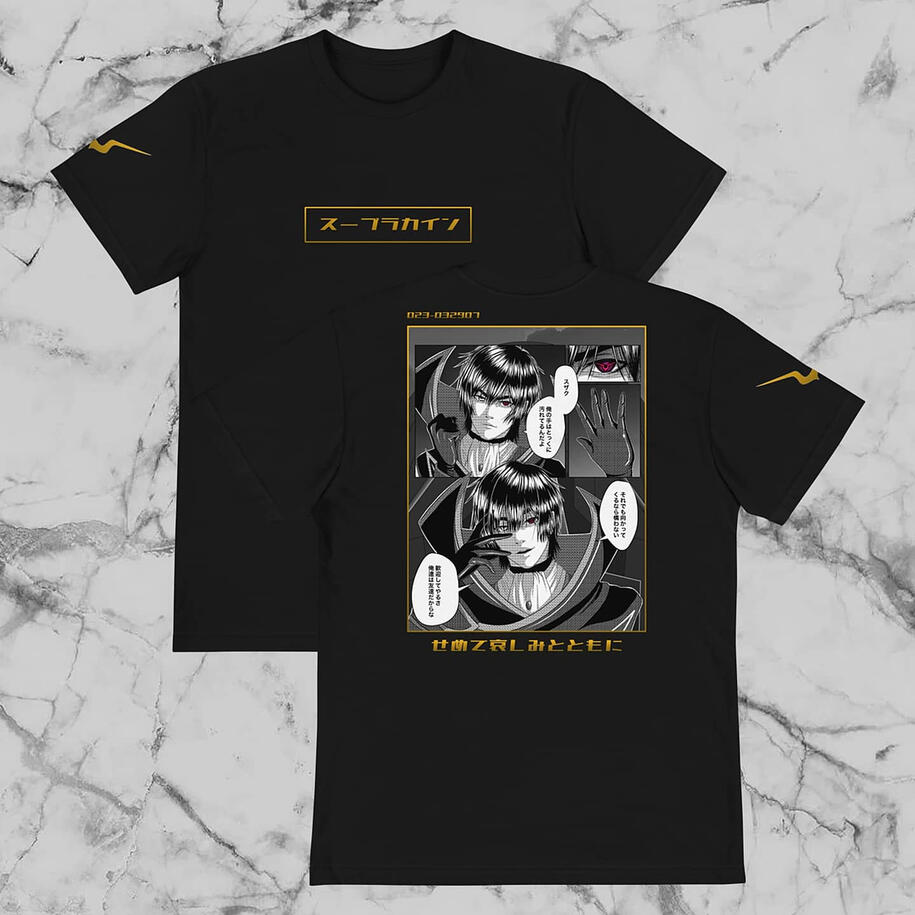 "Code Geass: Lelouch" shirt design, 08/10/20 (no longer sold)