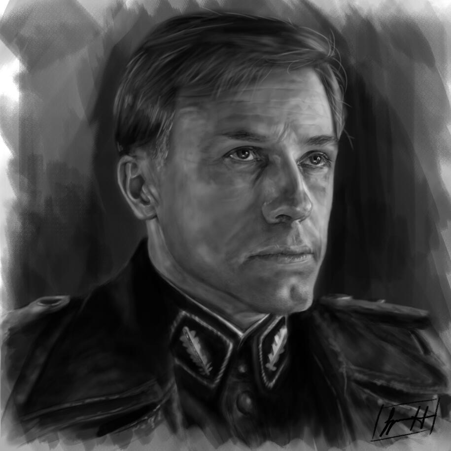 Christoph Waltz study, 06/21/19