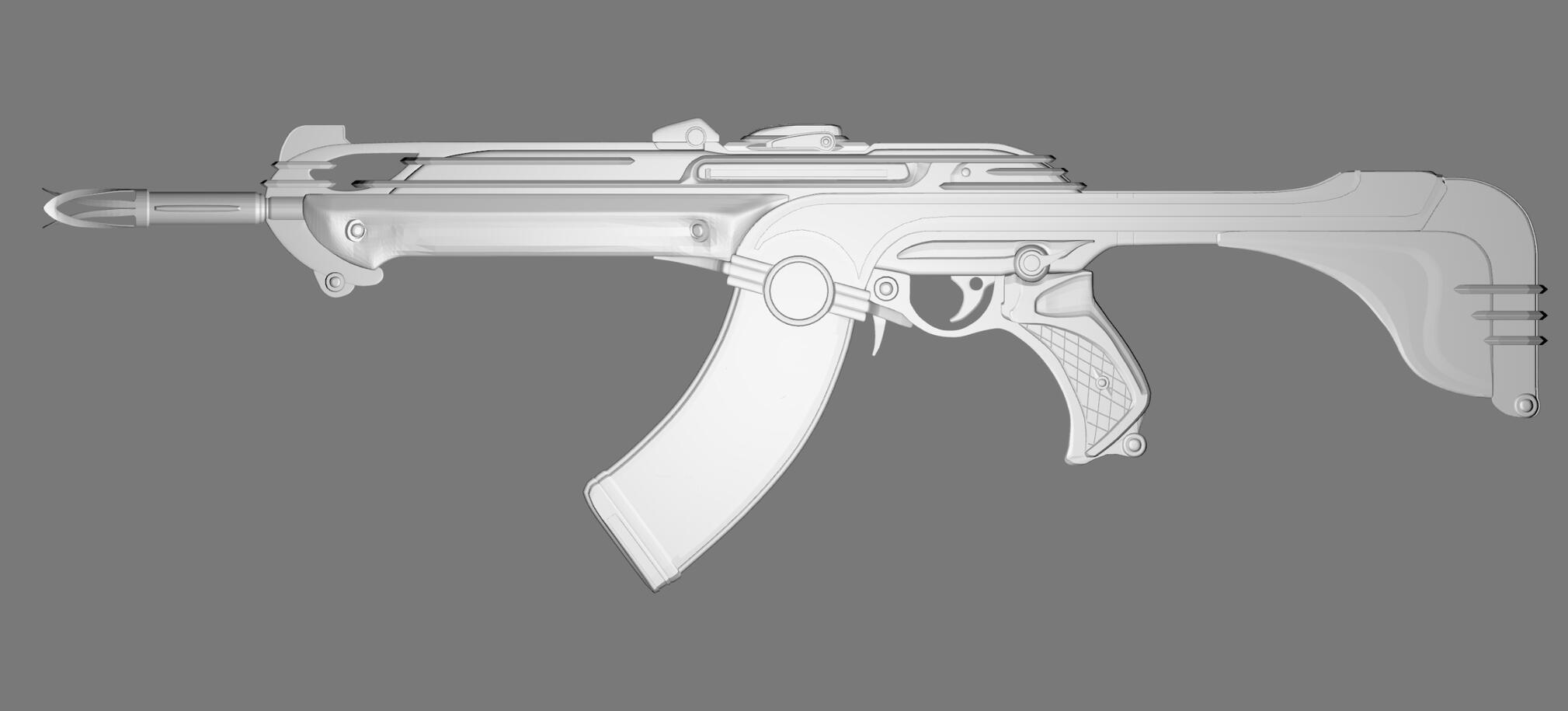 &quot;Aristocrat Vandal&quot; from Valorant, front, 07/03/20