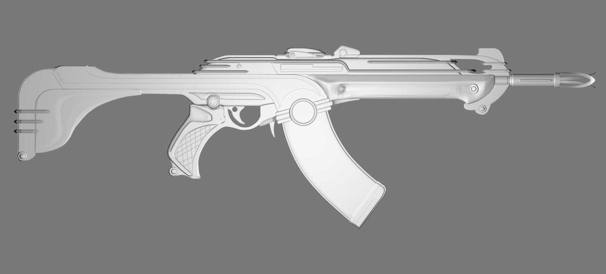 &quot;Aristocrat Vandal&quot; from Valorant, back, 07/03/20